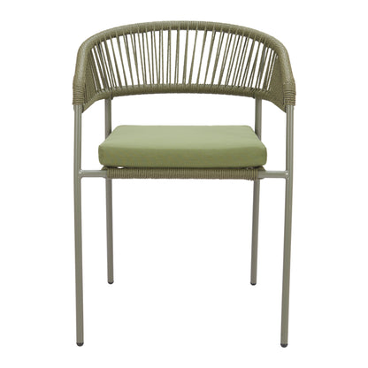 Skye Outdoor Patio Dining Chair, Set of 2, Green