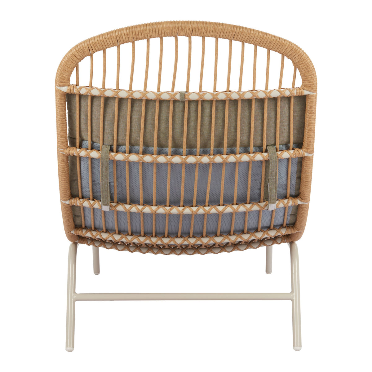 Skim Outdoor Patio Chaise Lounge, Multicolor