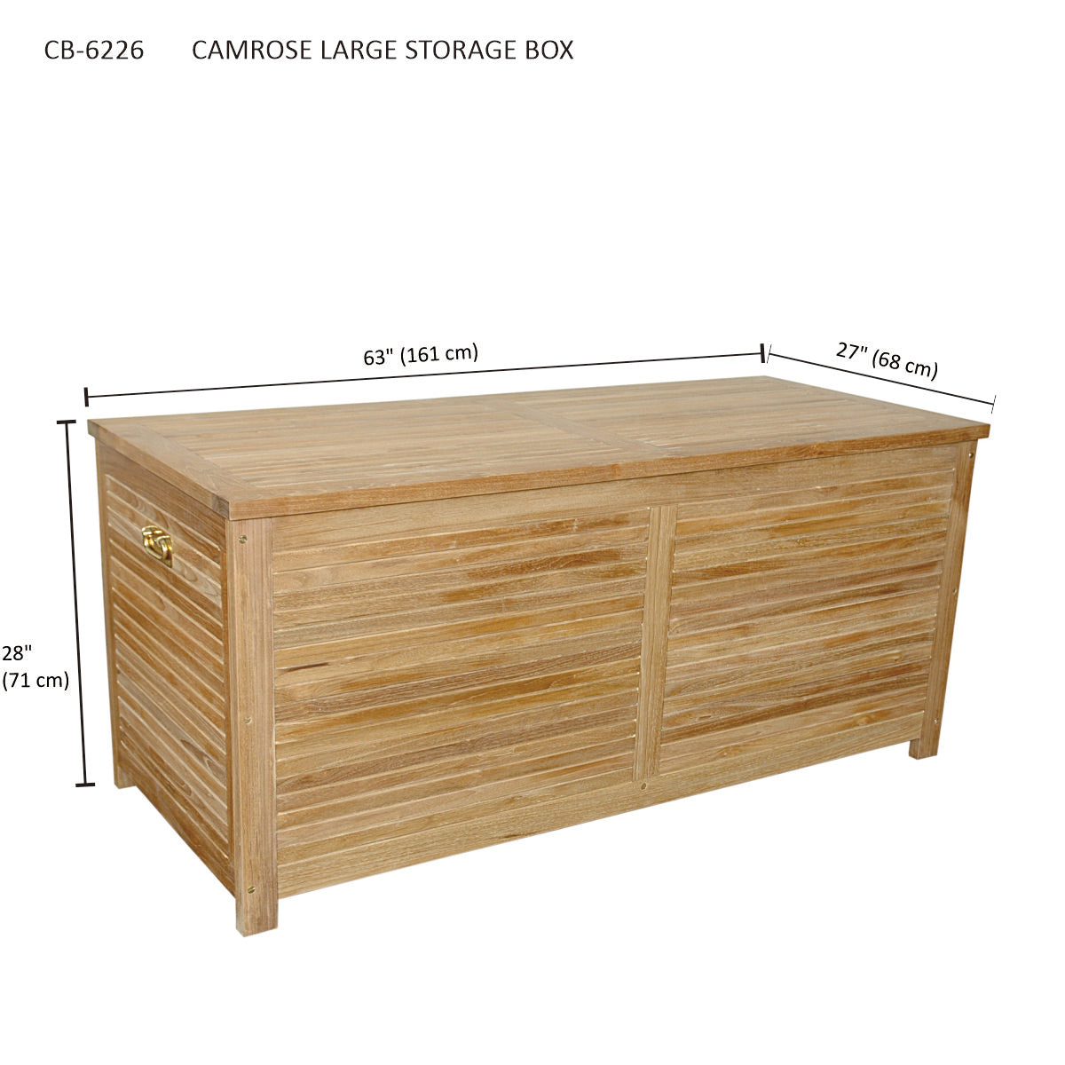 Anderson Teak Camrose Storage Box (Large)