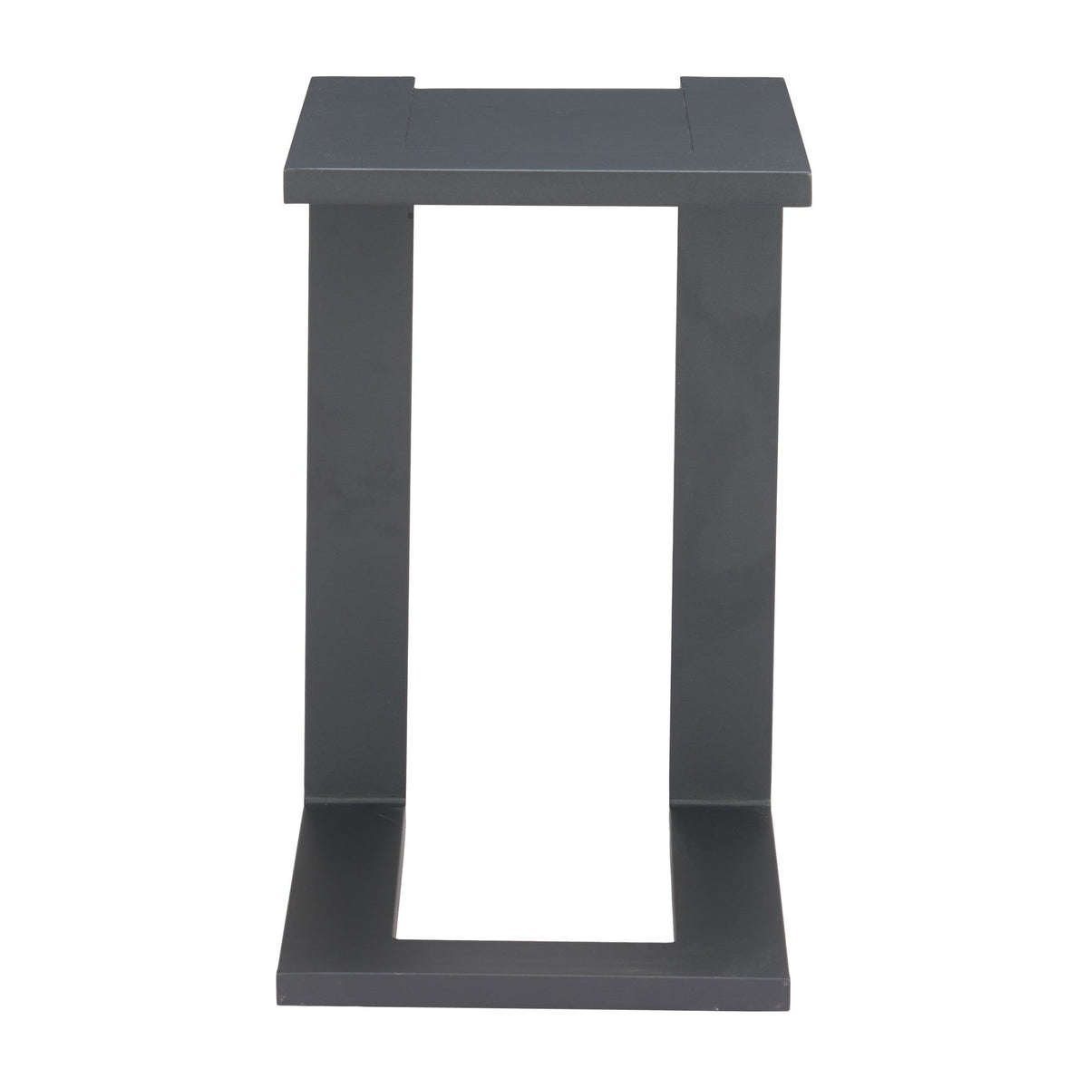 Tudi Outdoor Patio Side Table, Black