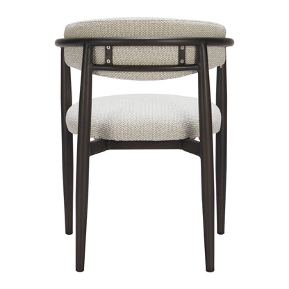 Midori Outdoor Patio Dining Chair, White