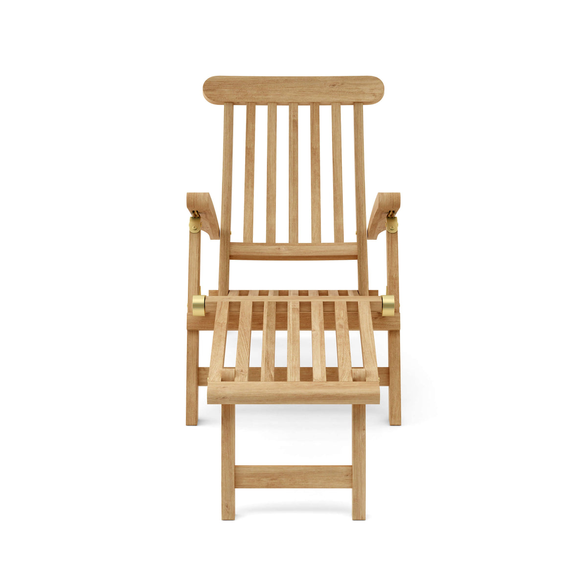 Anderson Teak Royal Steamer 3-Piece Set with Side Table