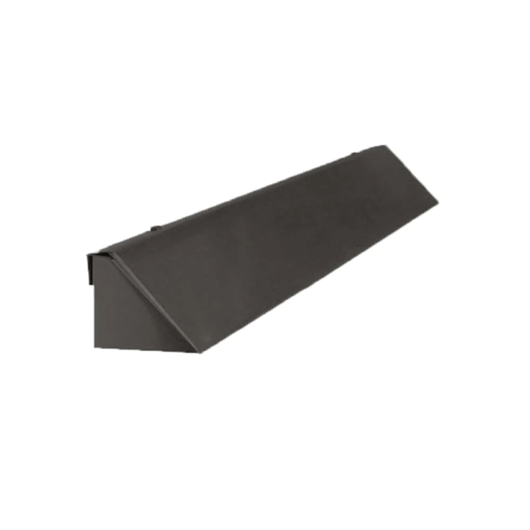 HearthRite ELH1 adjustable black fireplace hood
