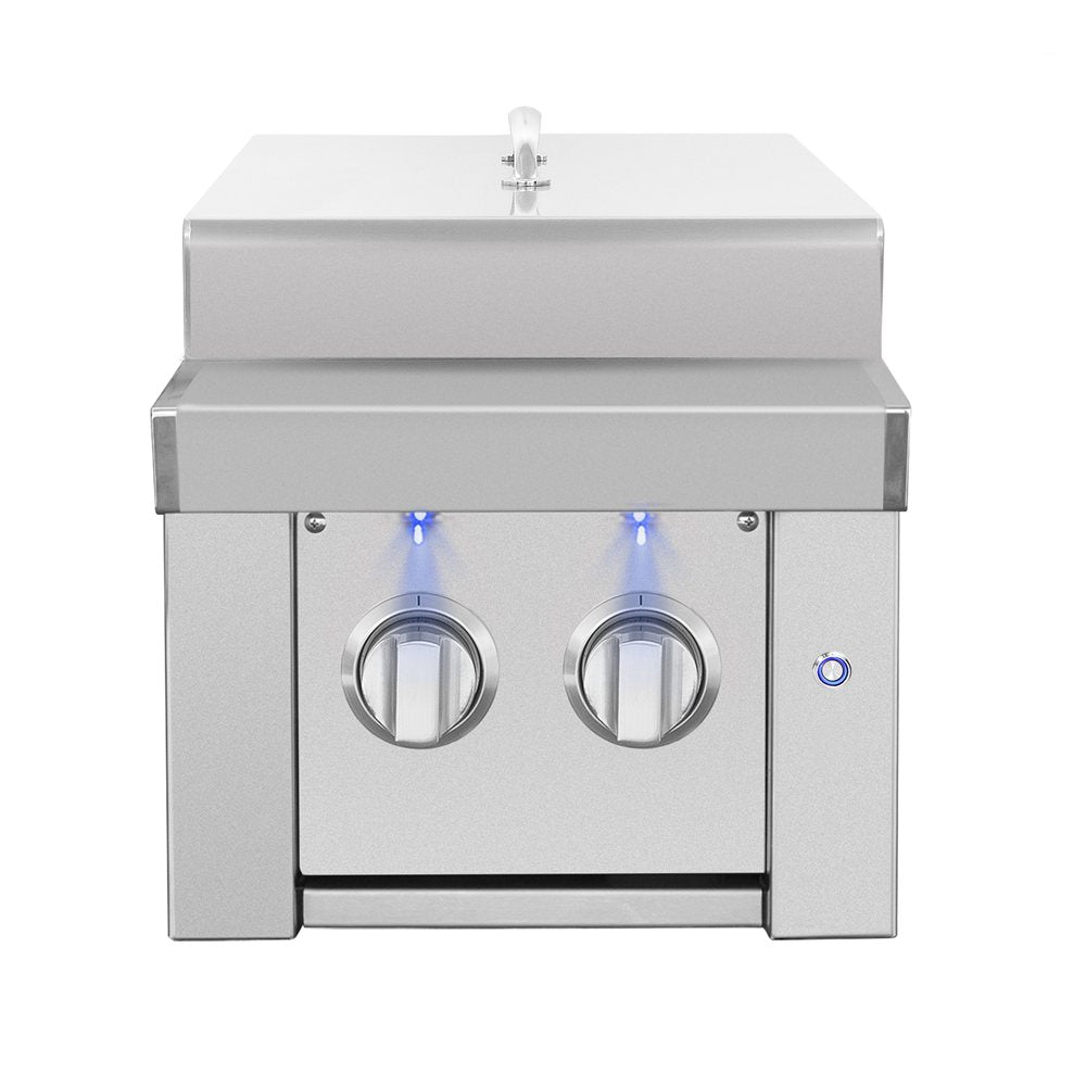 American Made Grills ESTSB2-LP Estate propane double side burner