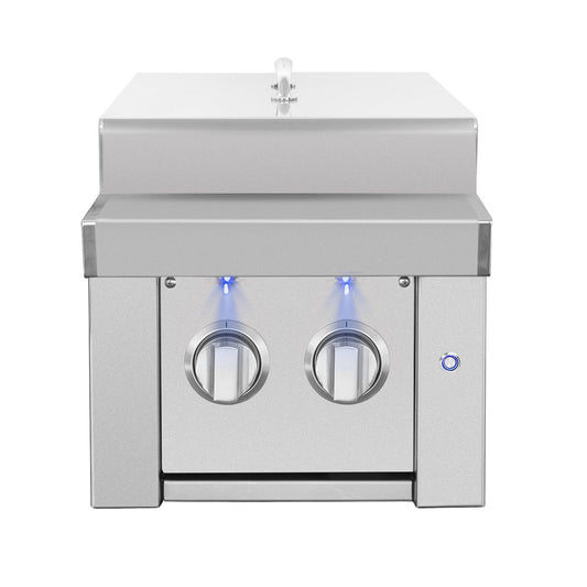 American Made Grills ESTSB2-LP Estate propane double side burner