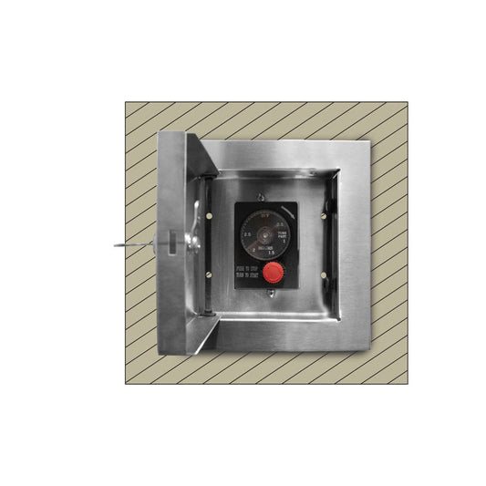 Firegear ESTOP-LC-KIT locking cabinet for ESTOP1-0H timer
