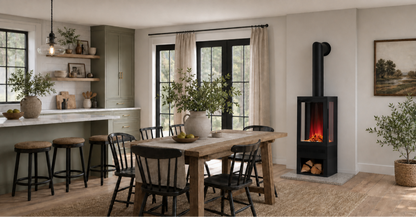 British Fires Bramshaw electric stove in a room setting