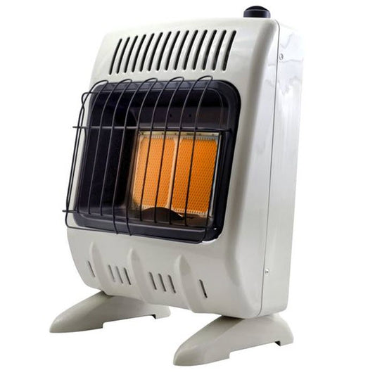 Heatstar vent free radiant propane heater, 10,000 BTU, with thermostat, HSSVFRD10LPT