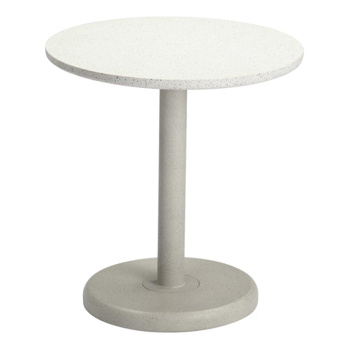 Liora Outdoor Patio Bistro Table, White