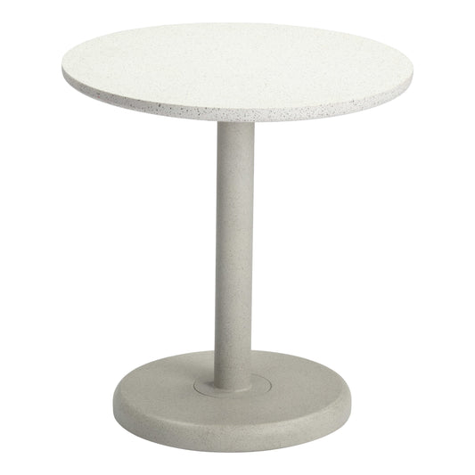 Liora Outdoor Patio Bistro Table, White