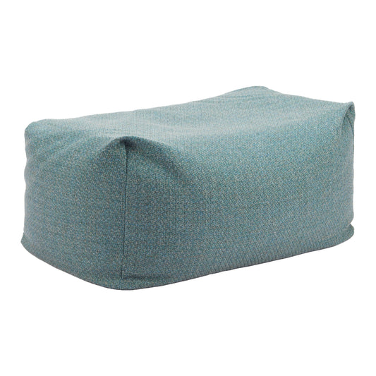 Aroz Outdoor Patio Ottoman, Green