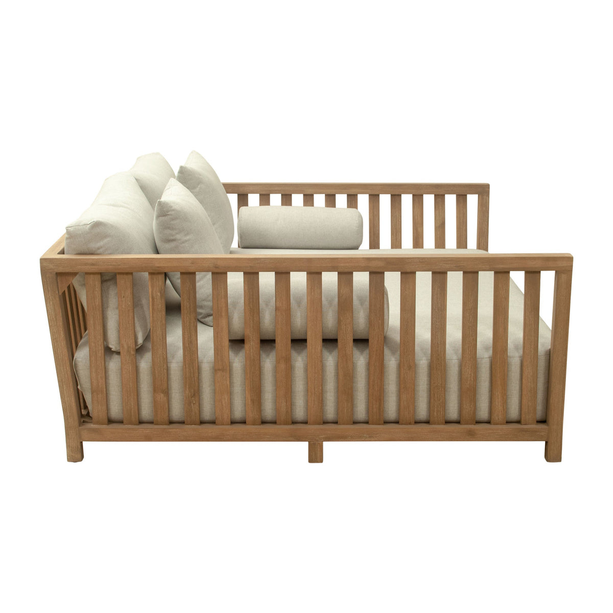 Teras Outdoor Patio Daybed, Gray