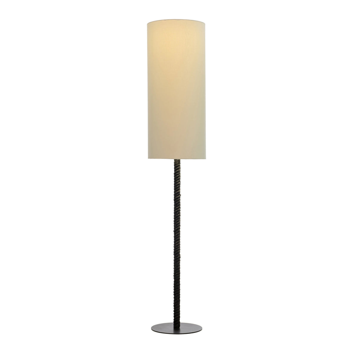 Lumaris Outdoor Solar Floor Lamp, Black