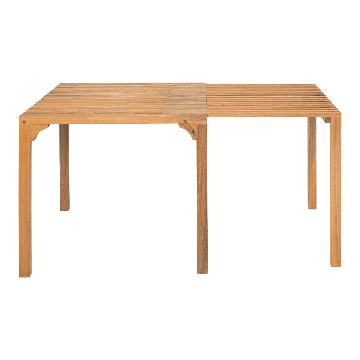 Riviera Outdoor Patio Extendable Dining Table, Natural