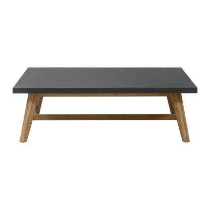 Dert Outdoor Patio Coffee Table, Gray