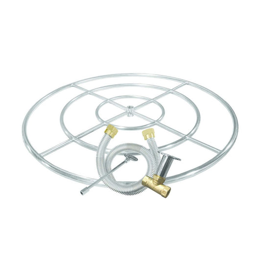 Firegear FG-FR-18SSK 18-inch single ring stainless steel burner kit