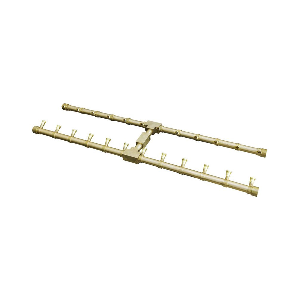 Firegear FG-PSBR-H40-NG Pro Series brass H-burner