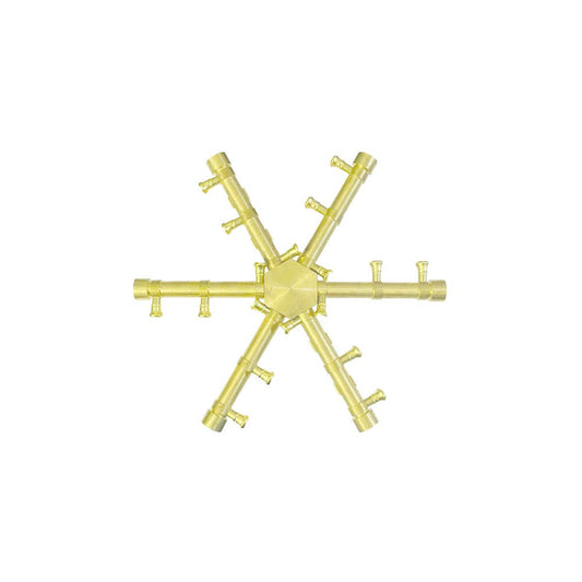 Firegear FG-PSBR-BS14-NG 14-inch Pro Series brass burning spur natural gas kit