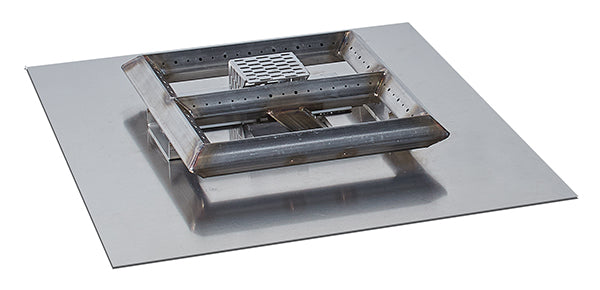 FireGarden Voracious Fire 10 inch burner shown on a base plate