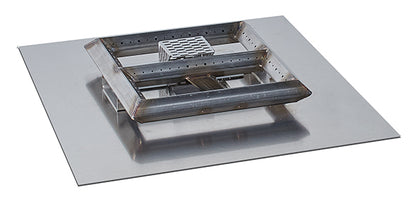 FireGarden Voracious Fire 10 inch burner shown on a base plate