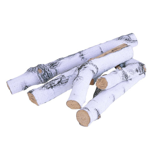 Firegear White Birch Concrete Log Set, 5-Piece, model L-BR-3048