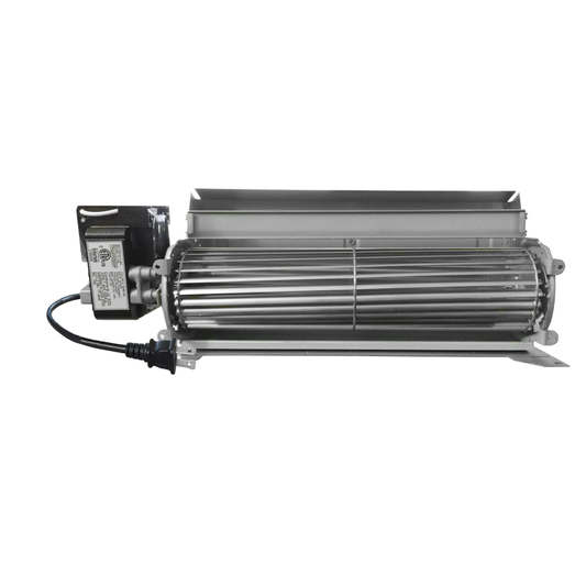 Skytech F-165-1 low profile universal fireplace fan system