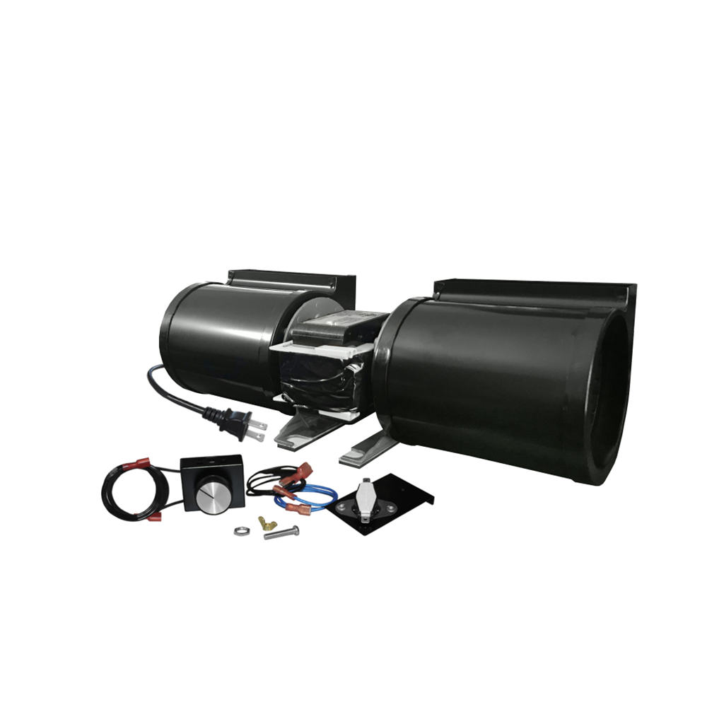 Skytech FK-180-RT universal fireplace fan kit with rheostat and temperature sensor