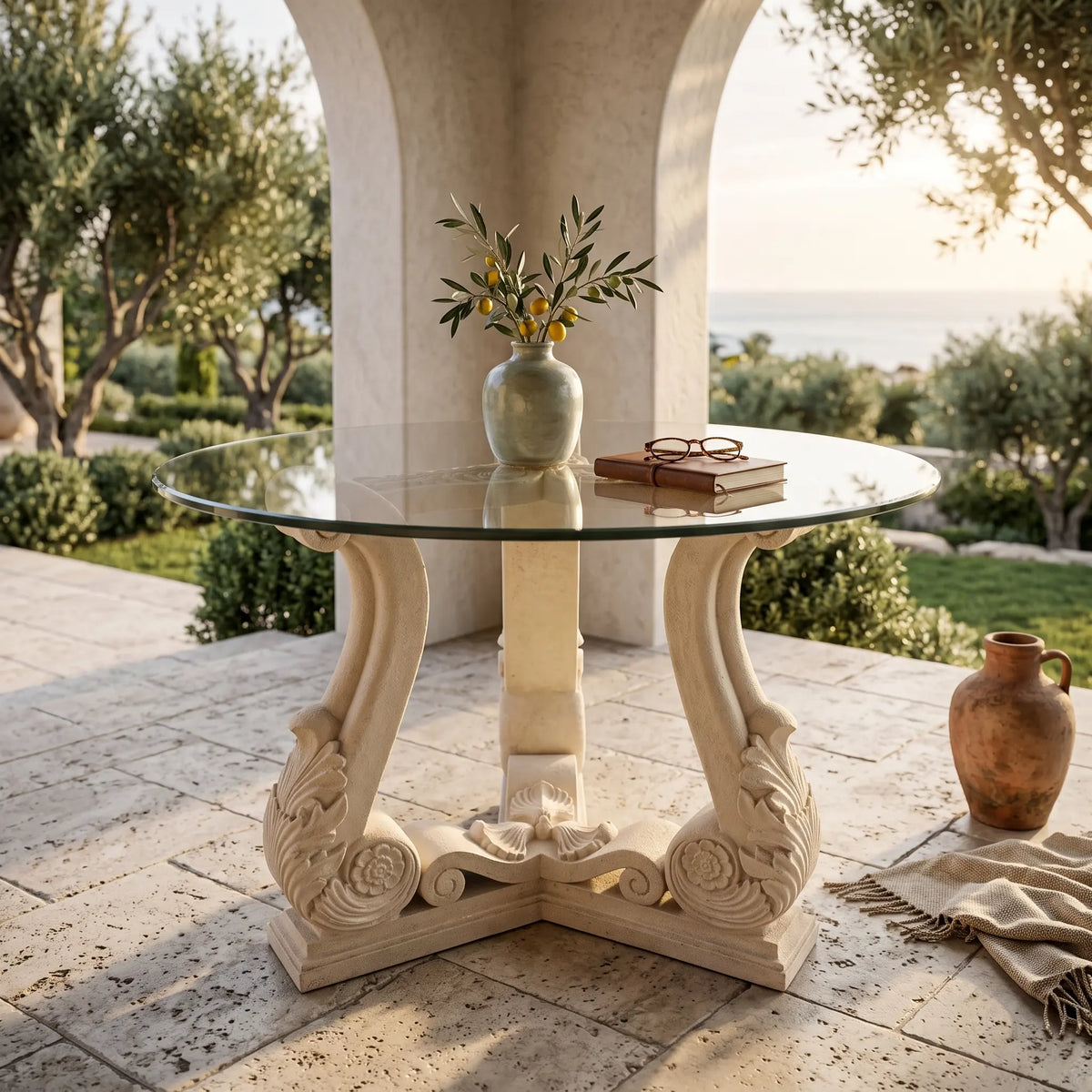 Anderson Teak Fleur Dining Table