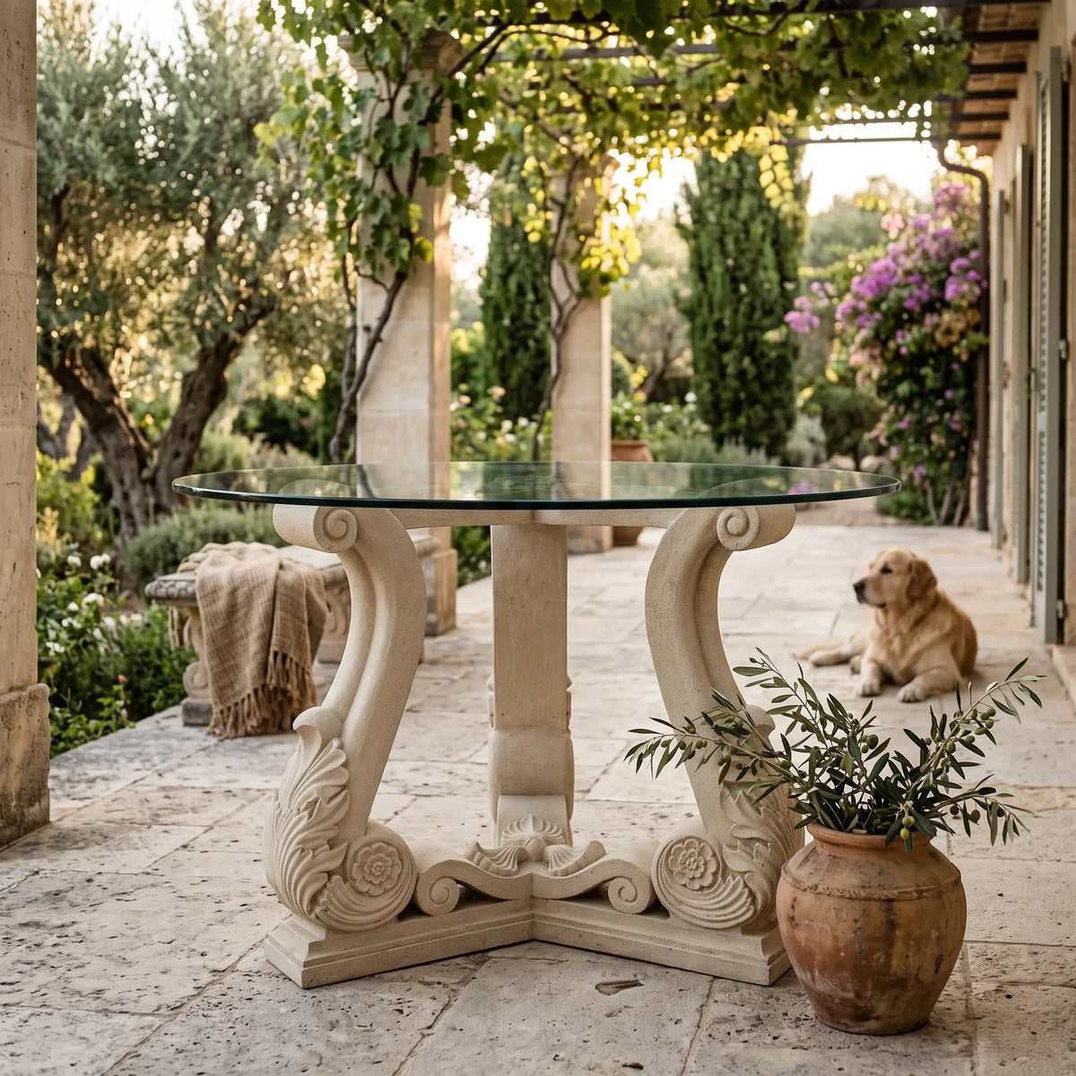 Anderson Teak Fleur Dining Table