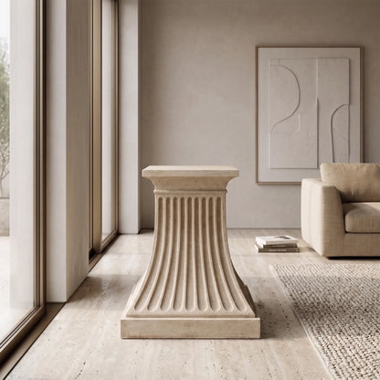 Anderson Teak Fluted Pedestal