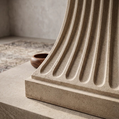 Anderson Teak Fluted Pedestal
