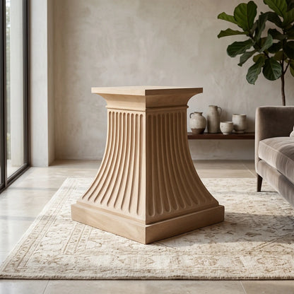 Anderson Teak Fluted Pedestal