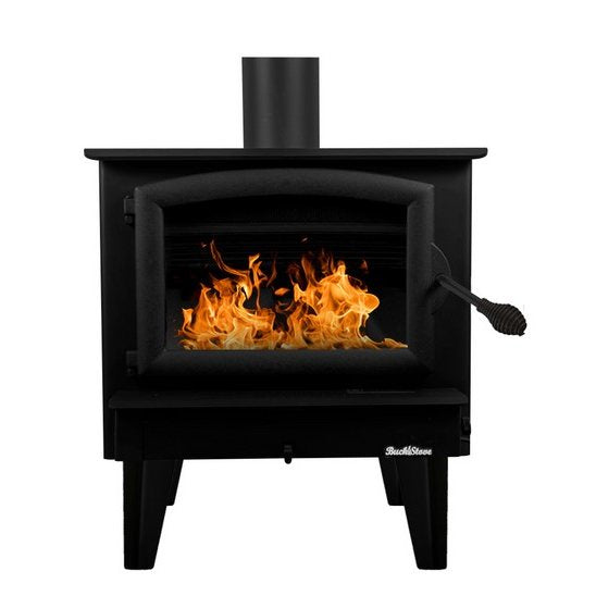 Buck Stove FP 74 Model 74 wood stove with black door