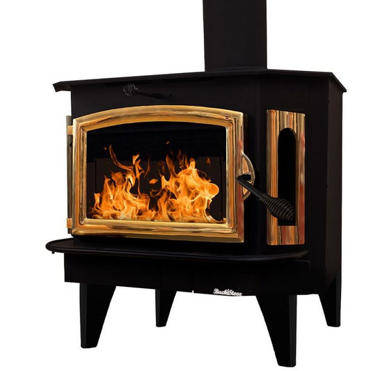 Buck Stove FP 91G Model 91 catalytic wood stove with gold door