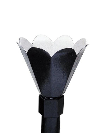 Everglow Flower Patio and Deck Torch Set, Black, Propane, model PFBL-P