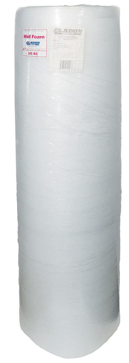 Gladon Pool Wall Foam, 1/8 inch x 48 inch x 85 ft, 1.7 lb, model AG85