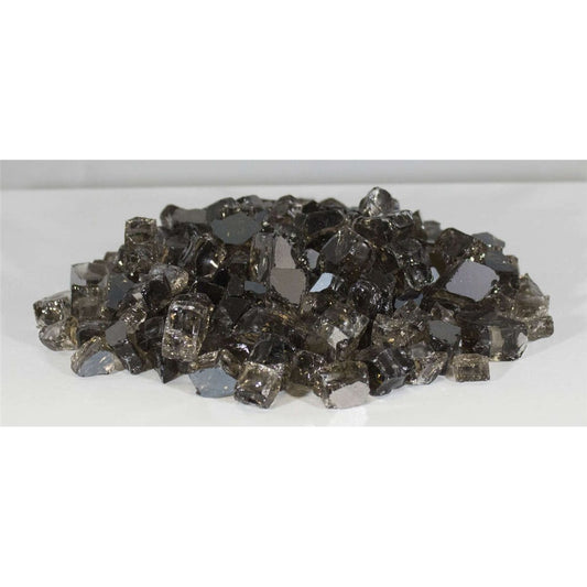 Firegear GRL-BRONZE-10 bronze reflective fire glass 1/2 to 3/4 inch 10 lb bag