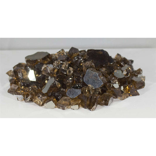 Firegear GRL-COPPER-10 copper reflective fire glass 1/2 to 3/4 inch 10 lb bag