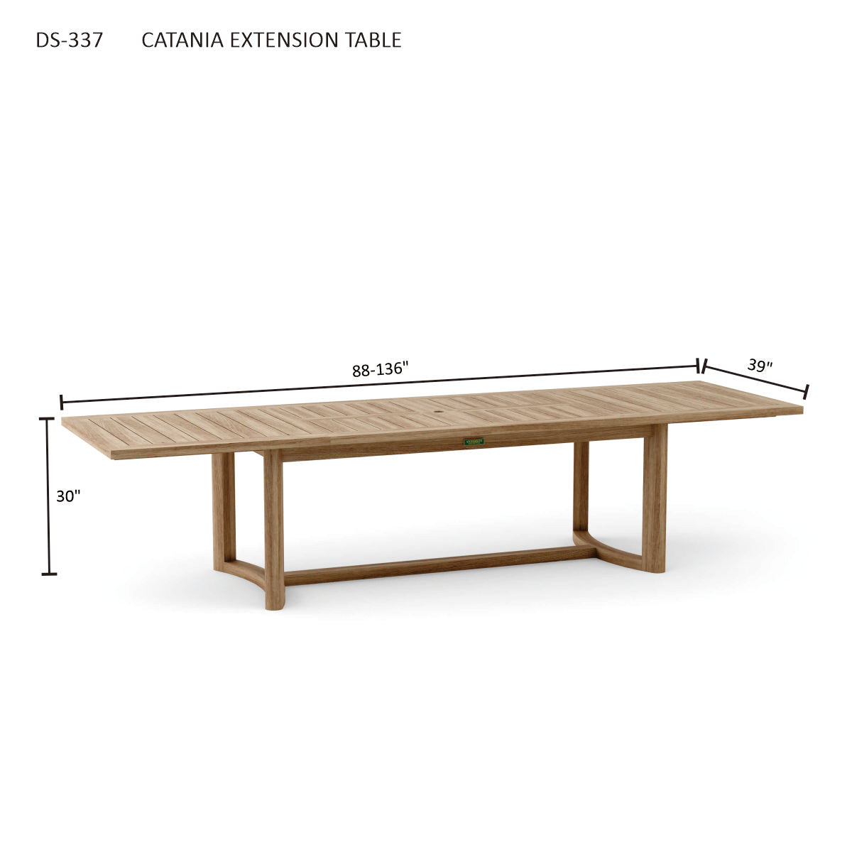 Anderson Teak Catania Extension Table