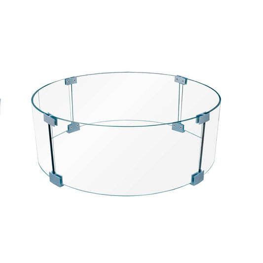 Firegear GWS-23R 23-inch round tempered glass windshield