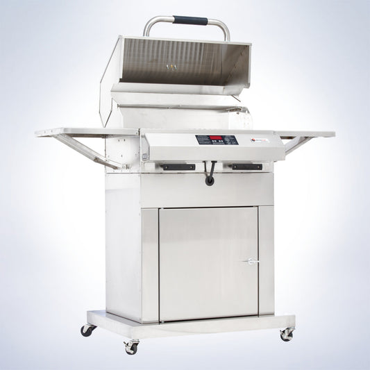 Electri-Chef Emerald Closed-Base Electric Grill, 24 inch, Single Temperature Control, model 4400-EC-336-CB-24