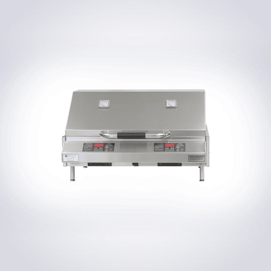 Electri-Chef Ruby Tabletop Electric Grill, 32 inch, Dual Temperature Control, model 4400-EC-448-TT-D-32