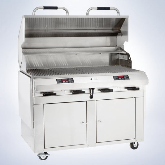 Electri-Chef Diamond Closed-Base Electric Grill, 48 inch, Dual Temperature Control, model 8800-EC-1056-CB-D-48