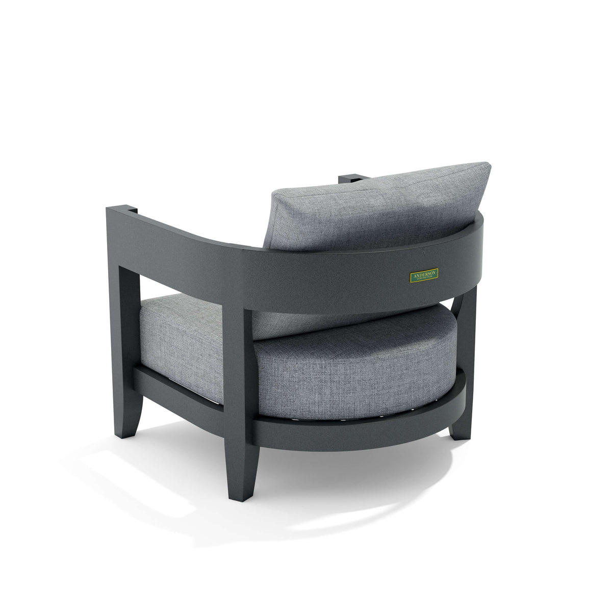 Anderson Teak Coronado Deep Seating Aluminum Armchair