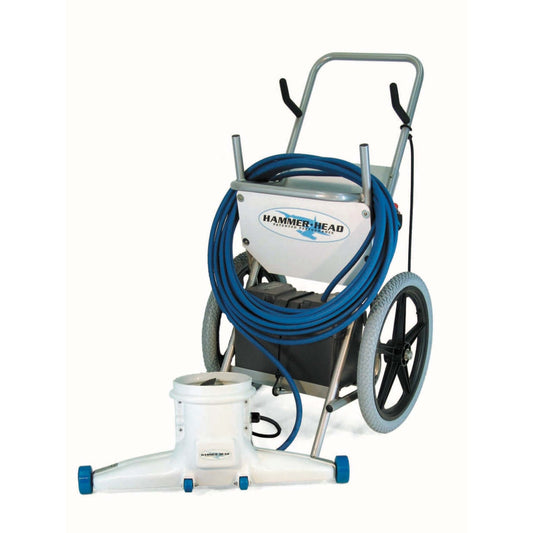 Hammer-Head Resort 30 Portable Commercial Pool Vacuum, 30', 60' Cord, with Charger