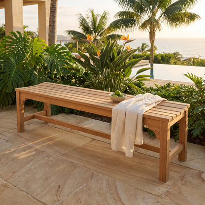 Anderson Teak Hampton 3-Seater Backless Bench