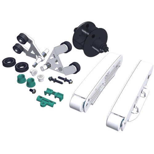 Hayward A-Frame and Pod Combo Tune-Up Kit, White, model AXV621417WHP