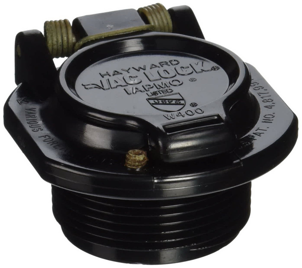 Hayward Vac-Lock Fitting Kit, Black, model W400BBKP