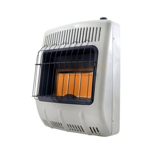 Heatstar vent free radiant propane heater, 20,000 BTU, with thermostat, HSSVFRD20LPBT