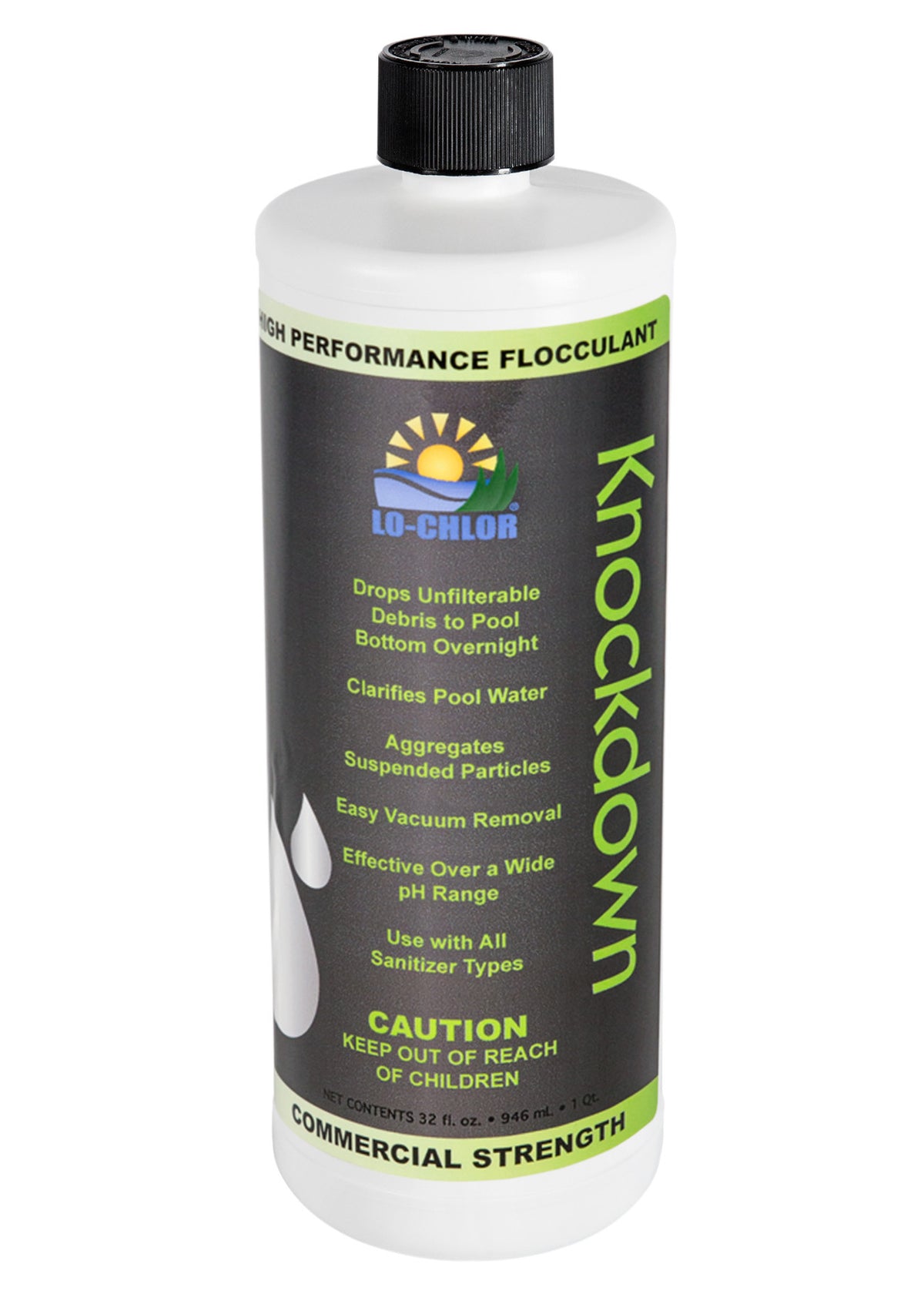 Lo-Chlor Knockdown Flocculant, Quart